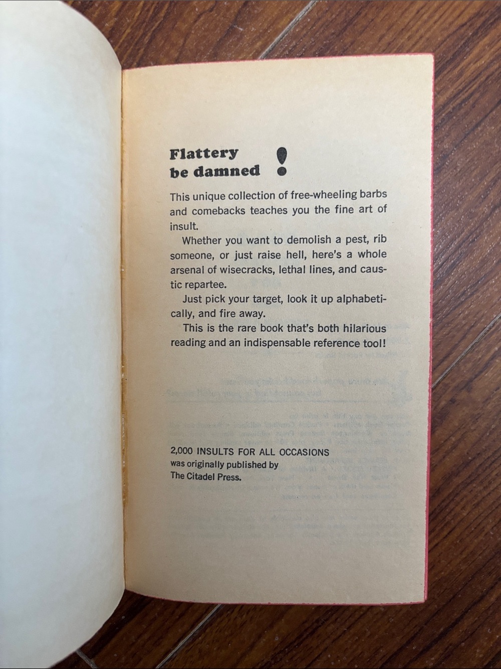 2000 Insults for All Occasions by Louis A. Safian | Paperback - Picture 6 of 9